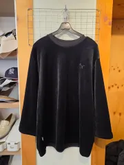 PUMA ブラック コーデュロイ 長袖 Tシャツ