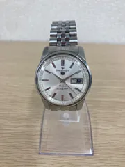 ￥２【不動品】SEIKO サイコー Sportsmatic 5 Deluxe スポーツマチック5デラックス シルバー【時計】【1】