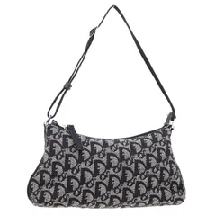 【中古】美品 Dior ディオール ハンドバッグ ショルダーバッグ ヴィンテージ  ブラック グレー