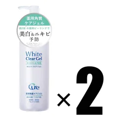 2個 Cure キュア ホワイトクリアジェル 200g×2 医薬部外品 薬用ピーリングジェルのサムネイル