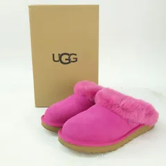 UGG アグ Cluggette クラゲット ファーサンダル 1115134 US7 24cm 箱有 ※中古
