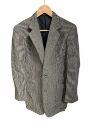  MITSUKOSHI  三越　千鳥格子柄　テーラードジャケット　メンズ　サイズ165-90-78 M相当【Z1761】