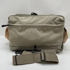 BN7777□サムソナイト ショルダーバッグ ストラップ2本付き ベージュ系 状態良好 軽量 旅行 ポケット多め