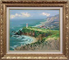 絵画 梅沢民雄 肉筆絵画 風景画 竜飛崎 F8 - メルカリ