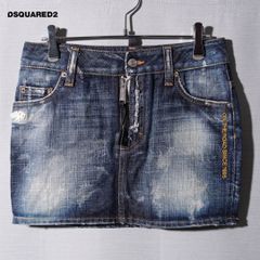 ☆イタリア製 DSQUARED2 USED加工 デニム スカート - メルカリ