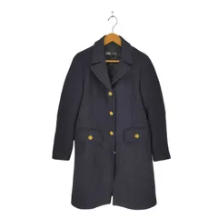 ザラ ZARA MANTECO 金ボタン ウールコート レディース  M