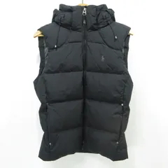 【三重本店】 中古 POLO RALPH LAUREN | ポロ・ラルフローレン ダウンベスト ブラック サイズ：XS 【93】