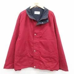 XL/古着 エディーバウアー 長袖 ジャケット メンズ 00年代 00s 大きいサイズ 赤 25dec22
