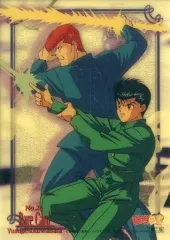 【中古】アニメ系トレカ Rare Card No.24[レア]：幽助＆桑原