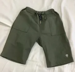 【140㎝】カーキハーフパンツ