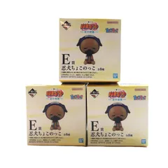 （K0212001）未開封品　一番くじ　NARUTO～波の国編～　ちょこのっこ　E賞 忍犬 ちょこのっこ 全８種　３箱
