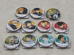 未使用★ハイキュー 缶バッジ 横断幕版権 BOX購入 11個セット【P4582-008】110