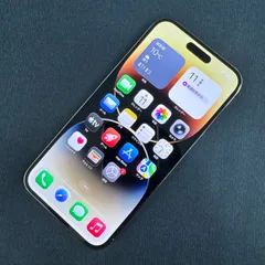 SIMロック解除済 iPhone 14 Pro Max 256GB ゴールド MQ9D3J/A