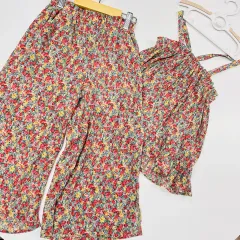 130オススメ 花 ノースリーブ セット