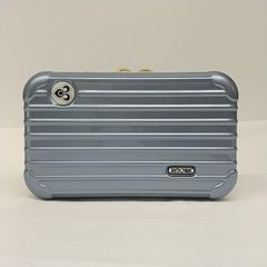 非売品】ANA RIMOWA トラベルポーチ ブルー - メルカリ