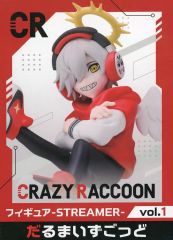[중고] 피규어 다루마이즈고도 [Crazy Raccoon] 피규어-STREAMER-Vol.1 ~GiGO 그룹의 가게 한정~