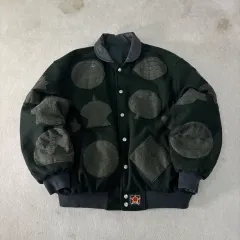 105 ジェフハミルトン JH 90s MLB マルチパッチ スタジャン ジャケット