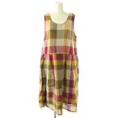 サマンサモスモス SM2 チェックワンピース ノースリーブ コットン F マルチカラー /CX ■GY58