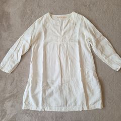 極美品✨ARTS&SCIENCE crop リネン ブラウス ゆったり 洗える - メルカリ