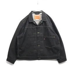 【中古A】Levi's リーバイス XL メンズ トラッカージャケット デニムジャケット PREMIUM BLACK TYPE I TRUCKER JACKET 005Z70000 黒 中古A 古着