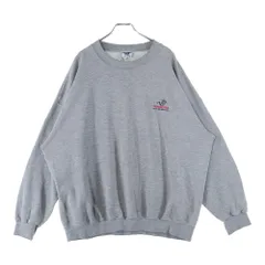 LEE (リー) 90S WINCHESTER ウィンチェスター 企業ロゴ刺繍 クルーネック スウェット トレーナー グレー