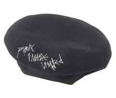 【中古】帽子(女性アイドル) BiSH×CA4LA Beret(ベレー帽) ブラック 「BiSH pUBLic imAGE LiMiTEd TOUR」