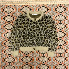 ZARA ザラ レオパード ニット カーディガン レディース Sサイズ