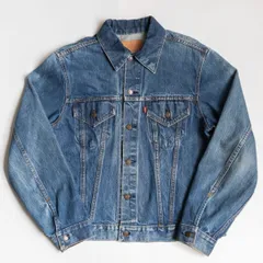 【雰囲気抜群/ビッグサイズ】 LEVI'S 【70s 70505 4th デニムジャケット 】推定44サイズ 70年代 リーバイス スモールe 26020288