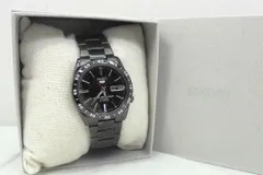 26g-150x【中古】SEIKO ｾｲｺｰ　ｾｲｺｰ5　逆輸入　黒い稲妻　自動巻き腕時計　ﾒﾝｽﾞ腕時計　SZEN008