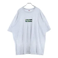 SUPREME (シュプリーム) 23AW Box Logo Tee カモ柄 ボックスロゴ 半袖Tシャツ カットソー グレー