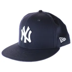 NEW ERA (ニューエラ) 59FIFTY New York Yankees ニューヨークヤンキース 自由の女神 6パネル ベースボールキャップ 帽子 ネイビー