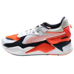 PUMA (プーマ) RS-X REINVENTION リエンヴェンション ローカットスニーカー ホワイト/オレンジ US10/29cm 36957902
