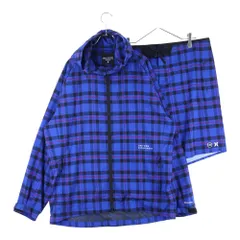 UNIFORM EXPERIMENT (ユニフォームエクスペリメント) ×HURLEY PHANTOM PLAID SETUP JACKET ハーレー ファントム プレイド フーデッドジャケット ハーフパンツ  UE-222061のサムネイル