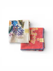 ひびのこずえ　ハンカチ2枚セット　お花柄