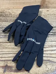 JW793 モンベル mont bell 長指 グローブ 黒 S