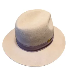   CA4LA（カシラ）ウールフェルトハット グレージュ 上品【DD138】