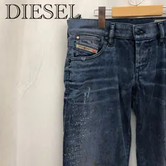 DIESEL ディーゼル デニムパンツ ダメージ加工 ボトム  26 ダメージ加工 ブルー  メンズ ファッション
