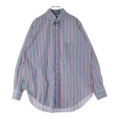 ETRO (エトロ) 7B 胸ポケット チェック柄 長袖シャツ マルチ