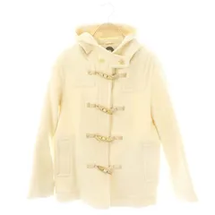 オールドイングランド OLD ENGLAND ウールダッフルコート アウター ショート フード 36 アイボリー /DO ■OS