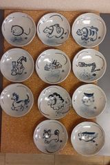 新品 有田焼 しん窯 青花 小鉢3個 サラダボウル おもてなし お祝い