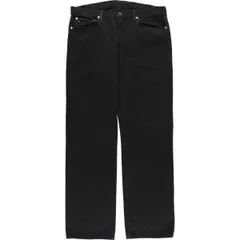 古着 ラルフローレン Ralph Lauren POLO RALPH LAUREN ブラックデニム ストレートデニムパンツ メンズw37相当/eaa612451
