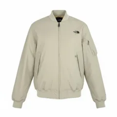 31b12【新品保管品】THE NORTH FACE ザノースフェイス WP Bomber Jacket  ウォータープルーフボンバージャケット NP12437 XLサイズ アイボリー ナイロン100％ メンズ 男性用u02t