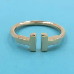 ティファニー Tワイヤーリング#9 【無料ギフトラッピング】【Aランク】【中古】