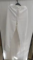 【希少3XL】ユニクロ デニムジョガーパンツ ホワイト 大きいサイズ