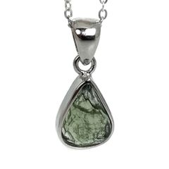 モルダバイト ハイクオリティー シルバー プチペンダント パワーストーン 天然石 アクセサリー ハンドメイド