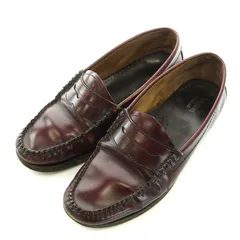 WEEJUNS コインローファー 靴 シューズ 23cm 赤茶 /DK ■MA