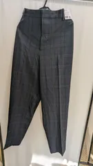 【新品タグ付】UNIQLO スマートアンクルパンツ 2WAYストレッチ XXL チェック柄