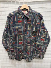 米国製［ALASKA SHIRTS Levi's］ 長袖シャツ　柄　L 2601-106