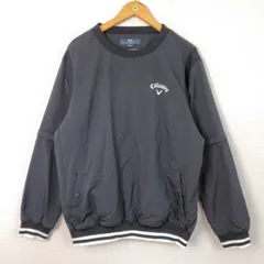 Callaway キャロウェイ プルオーバー ピステ ロゴ刺繍 ネイビー 3Lサイズ メンズ 古着 スポーツMIX アウトドア