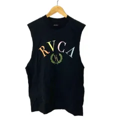ルーカ RVCA ノースリーブ カットソー タンクトップ L ブラック